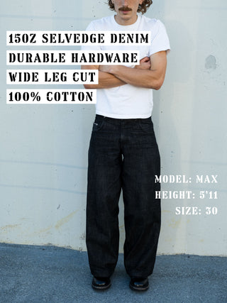 Black Linea Denim Pants